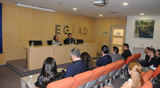 EGİAD'da yurt dışı fon ve teknoloji yatırımları toplantısı gerçekleştirildi