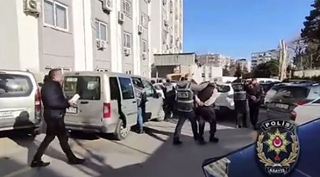  İzmir polisinden 'Beldekler Suç Örgütü'ne operasyon