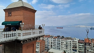 İzmir Tarihi Asansör yakınında insan kemikleri bulundu