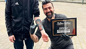 İzmirli Tatoo'cu Emre Eren, ödüle doymuyor