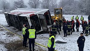 Kastamonu'da katliam gibi kaza: 6 kişi öldü 33 kişi yaralandı