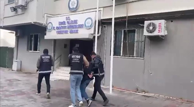 Kazakistan uyruklu şüpheli İzmir'de yakalandı