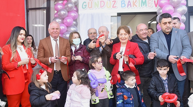 Kemalpaşa'da 4'üncü Gündüz Bakımevi, Armutlu Mahallesi'nde hizmete açıldı