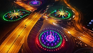 Koyundere 100. Yıl Kavşağı'nda dört dörtlük çalışma