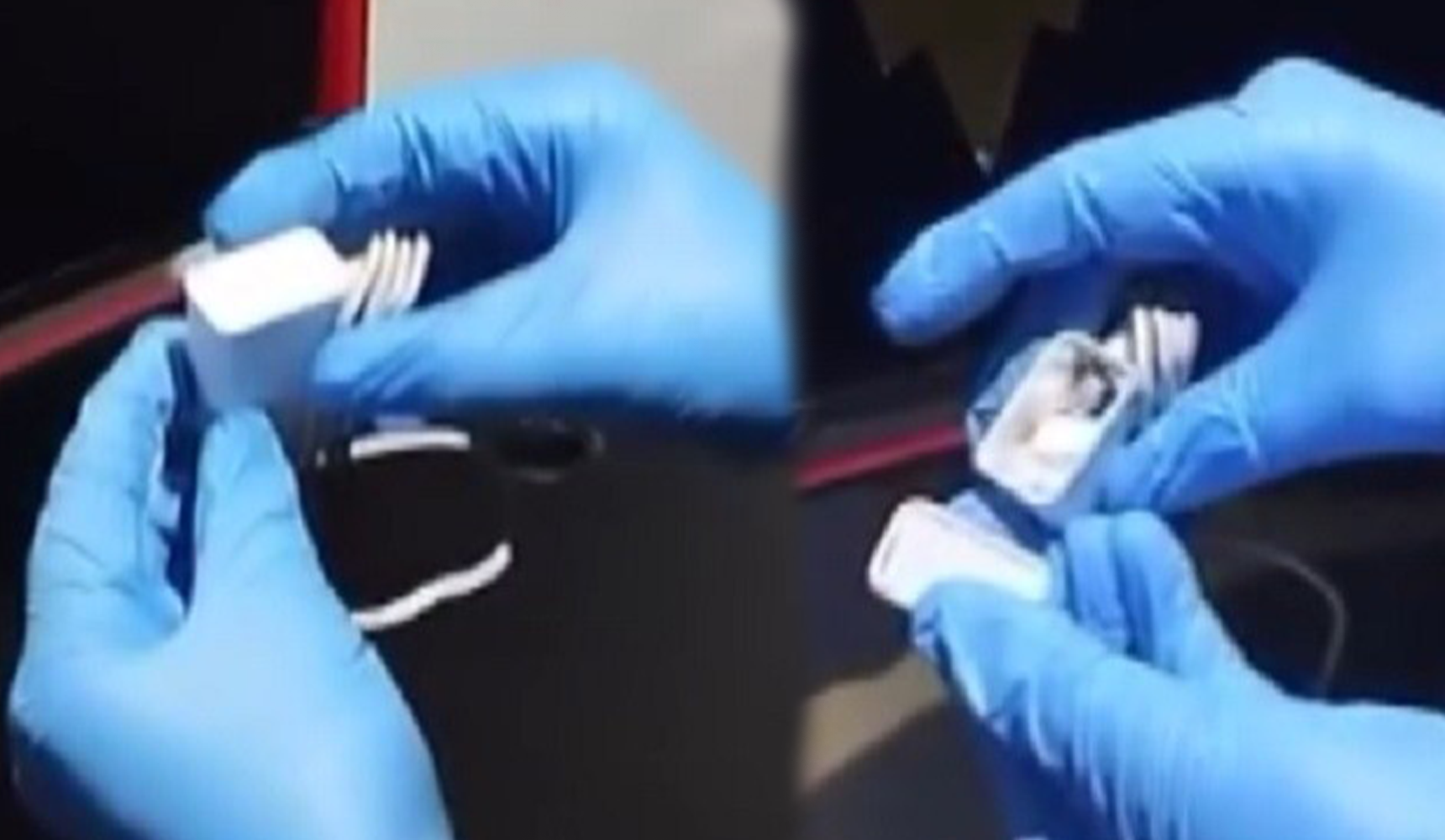 Şarj aletinde uyuşturucu bulundu