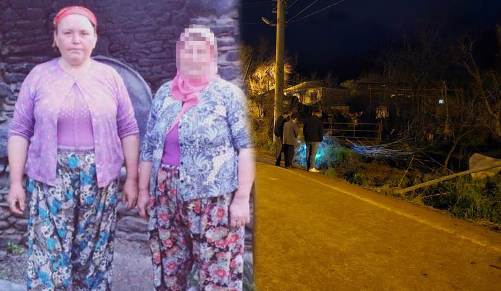 Tire'de otomobil kadınlara çarptı