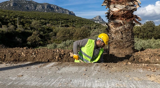 Yarımada'ya yeni içme suyu hatları