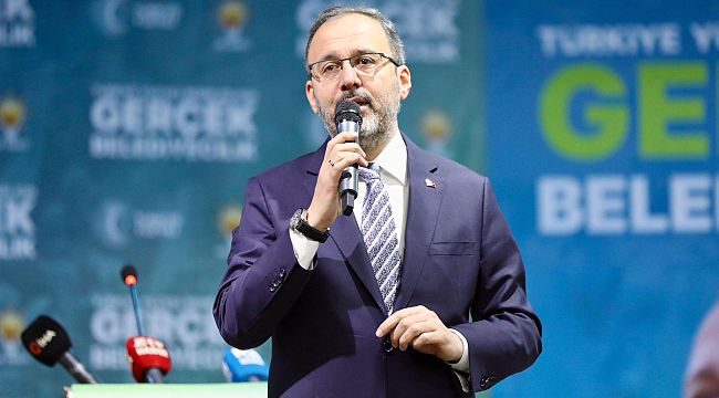 AK Partili Kasapoğlu partisinin aday tanıtım töreninde konuştu 