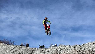 Aliağa Motokros yarış parkurunun ilk etabı tamamlandı 