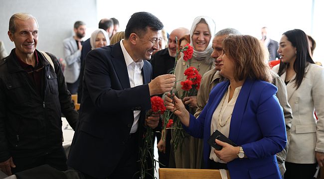 Başkan Adayı Hamza Dağ Sevgililer Gününe özel kahvaltı düzenledi 