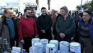 Başkan Günel'den balıkçı esnafına destek 