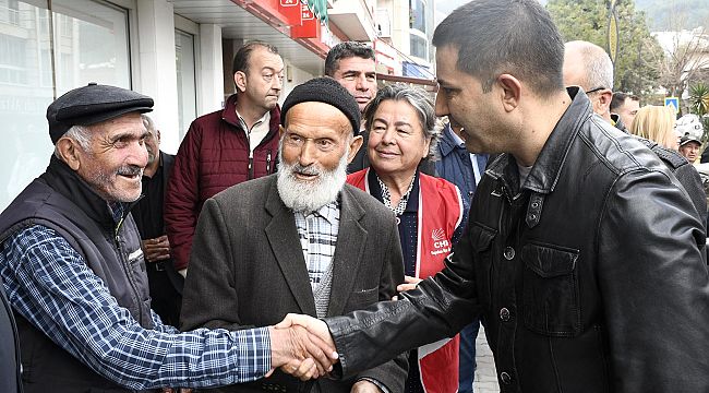 Başkan Ömer Günel Davutlar Mahalle sakinleriyle buluştu