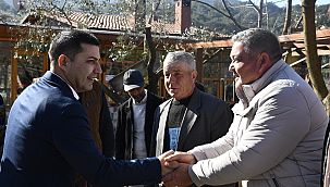 Başkan Günel'den Kirazlı ziyareti