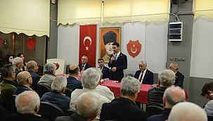 Bayraklı Adayı İrfan Önal, emekli astsubaylarla buluştu 