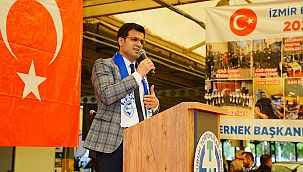 Bayraklı Adayı Kırkpınar, hemşehri derneklerini ziyaret etti 