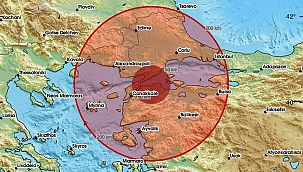 Çanakkale'de 4,6 büyüklüğünde deprem