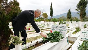 CHP Kemalpaşa Adayı Mehmet Türkmen eski başkanları unutmadı