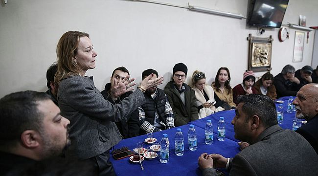 CHP Konak Adayı Mutlu'dan "Biz geleceğiz ve kentsel dönüşümü yapacağız"