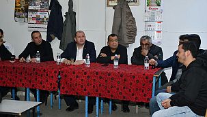 CHP Menderes adayı Çiçek vatandaşlarla buluştu 