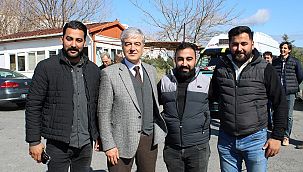 Çiğli Adayı Gökçekaya, Çiğlili minibüsçülerin dertlerini dinledi