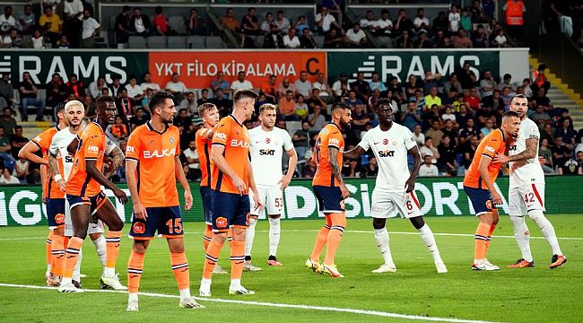 Galatasaray ile Başakşehir 32. kez karşı karşıya 