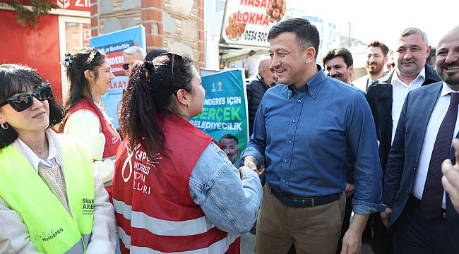 Hamza Dağ ile CHP'li gençlerin karşılaşması