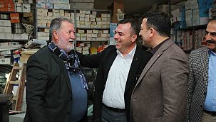 Hamza Dağ ziyaretlerine Seferihisar'dan devam etti