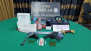 İzmir'de 15 kişi kumar oynarken suçüstü yakalandı