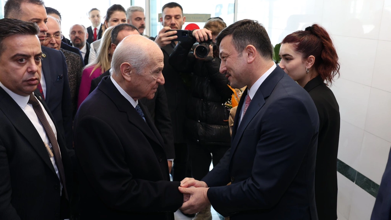 MHP Lideri Devlet Bahçeli İzmirde