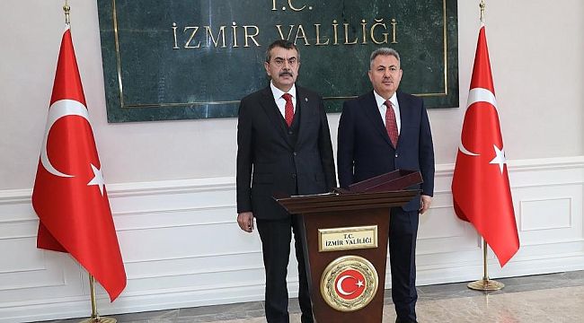 Milli Eğitim Bakanı Yusuf Tekin İzmir'de 