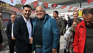 Nazilli pazarı esnafından Başkan Ömer Günel'e tam destek