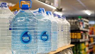 Şaşal Su artık zincir marketlerde satışta