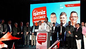 Seferihisar'da seçim ofisi açılışı mitinge dönüştü