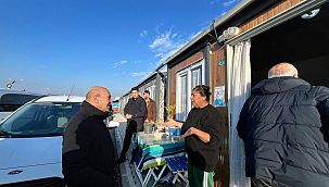 Tunç Soyer Osmaniye'de konteyner kenti ziyaret etti