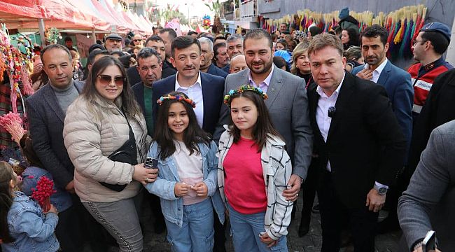 Turan Mahallesi Nergis ve Kuru Çiçek Festivalinin bu yıl 3.'sü düzenlendi