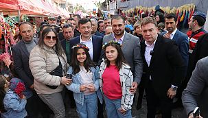 Turan Mahallesi Nergis ve Kuru Çiçek Festivalinin bu yıl 3.'sü düzenlendi