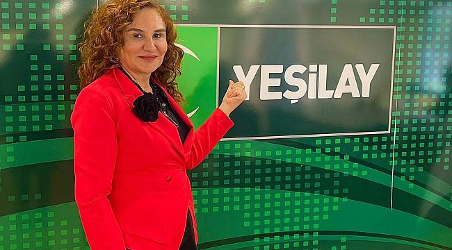 Yeşilay İzmir Şube Başkanı Prof.Dr. Dilek Takımcı: "Yeşilay varsa hayat var."