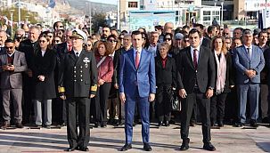 18 Mart Çanakkale Zaferi ve Şehitleri Anma Günü Urla'da kutlandı 