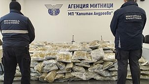 377 kilo esrar Türkiye sınırına gelmeden ele geçirildi