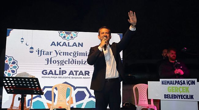 AK Partili Atar, Kemalpaşalılarla iftarda buluştu