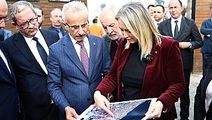 AK Partili Çankırı, Ulaştırma ve Altyapı Bakanı'na liman projesini yerinde anlattı