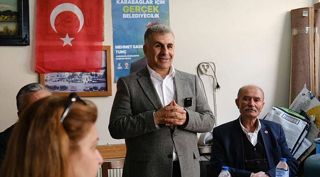 AK Partili Tunç: "Karabağlar'ı elbirliğiyle ayağa kaldıracağız"