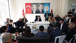 Akdeniz "Menderes'in güzel yarınları için hep birlikte mücadele edeceğiz"