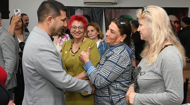 Alevi hemşehrileri başkan Ömer Günel'i bağrına bastı