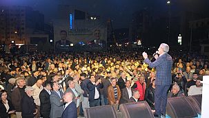 Başkan Adayı Çayır'ın verdiği iftara 5 binin üzerinde kişi katıldı