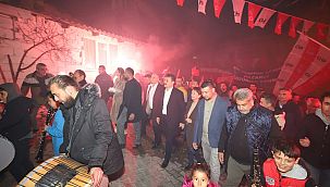 Başkan Kırgöz'e İsmetpaşa Mahallesi'nde coşkulu karşılama