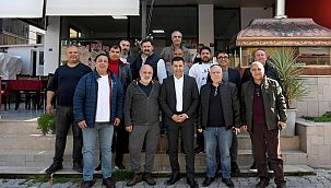 Başkan Ömer Günel dernek ziyaretlerine devam ediyor