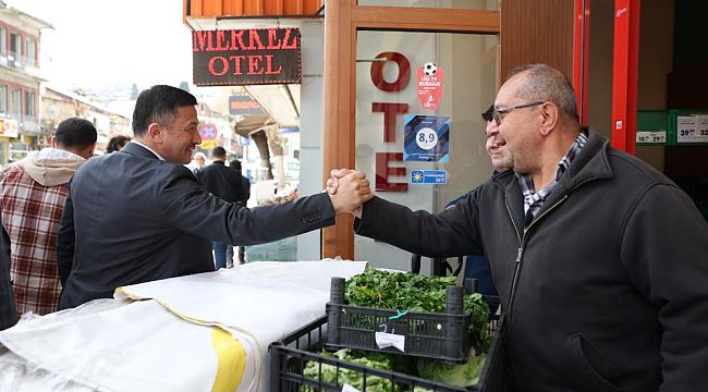 Hamza Dağ'dan Basmane esnafına müjde