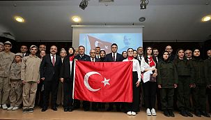 İstiklal Marşı'nın Kabulünün 103.Yıl Dönümü Aliağa'da kutlandı