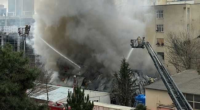 İTÜ yerleşkesinde yangın: Dumanlar gökyüzünü kapladı